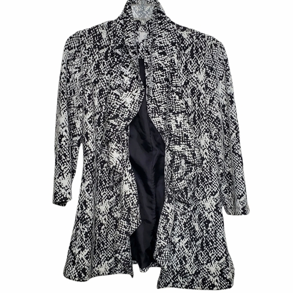 Calvin Klien Black and white Blazer